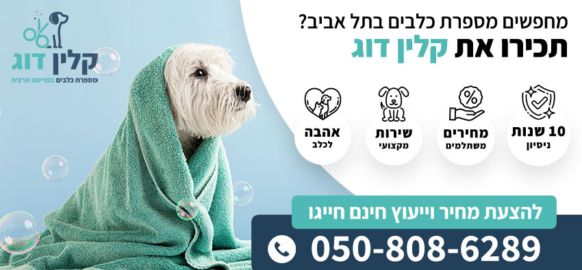 מספרת כלבים בתל אביב